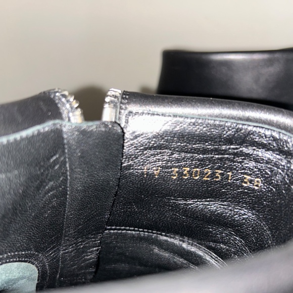 Saint Laurent | JANIS 80mm | Seta Calf Nero | 38 - Picture 9 of 13